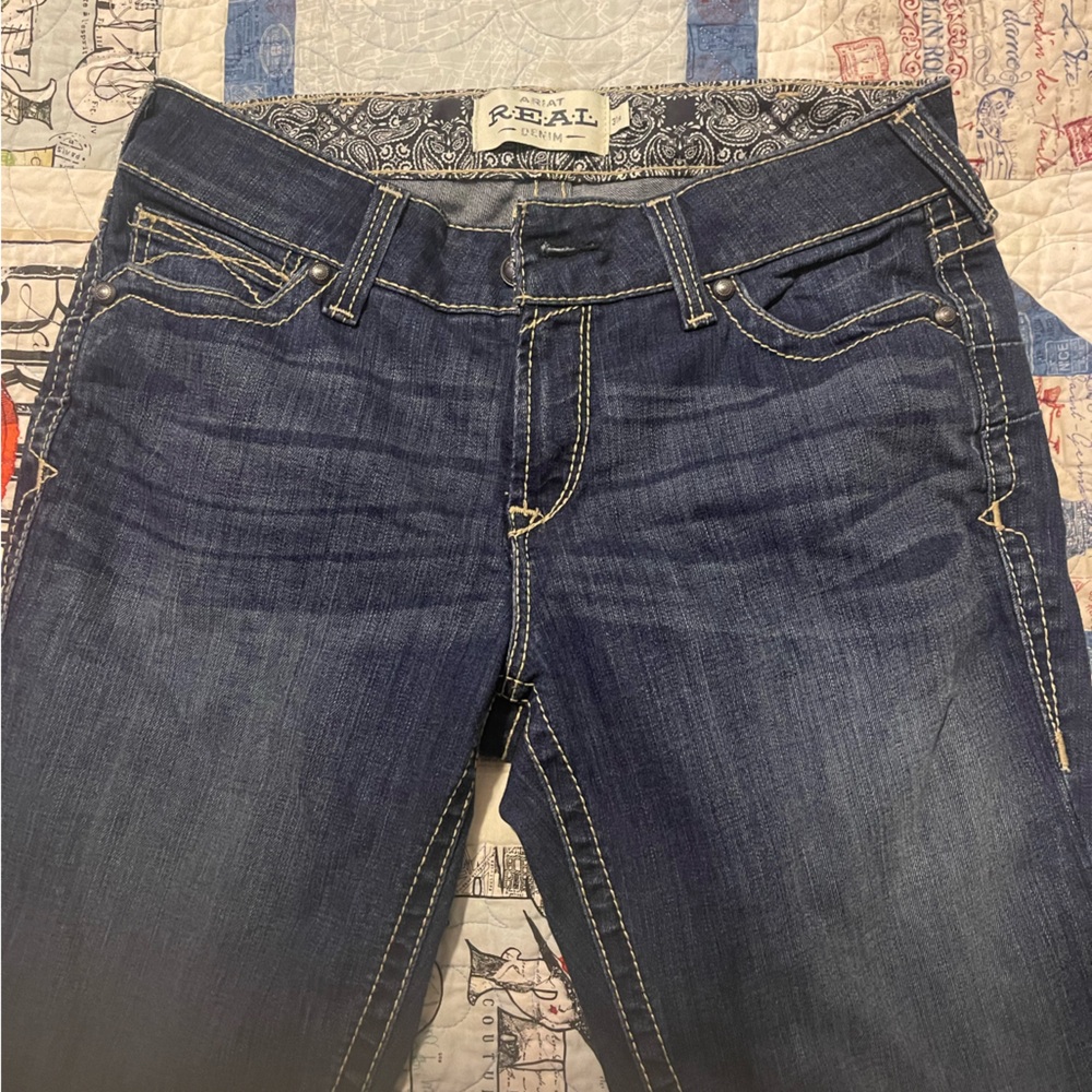 ARIAT REAL MID RISE BOOT CUT